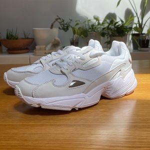 Adidas Falcon Triple White | Women’s 6